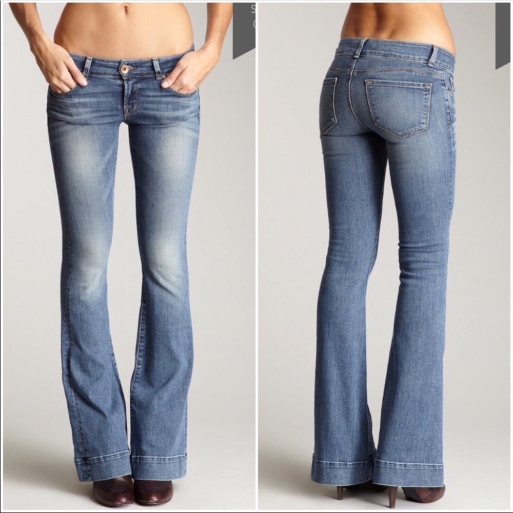 J Brand Love Story Bell Bottom Jeans Size 27